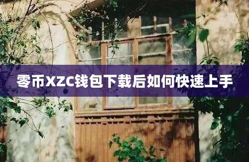 零币XZC钱包下载后如何快速上手