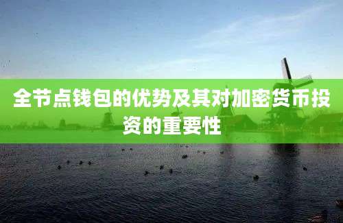 全节点钱包的优势及其对加密货币投资的重要性