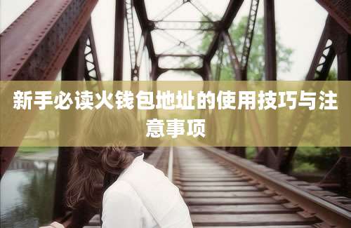 新手必读火钱包地址的使用技巧与注意事项