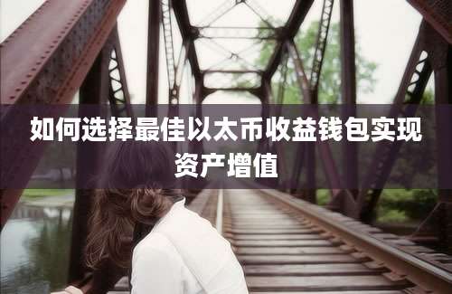 如何选择最佳以太币收益钱包实现资产增值