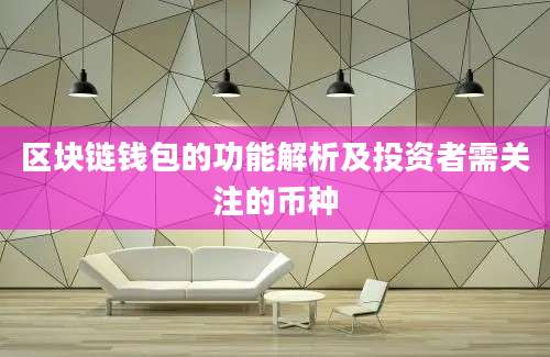 区块链钱包的功能解析及投资者需关注的币种