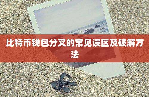 比特币钱包分叉的常见误区及破解方法