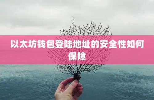 以太坊钱包登陆地址的安全性如何保障