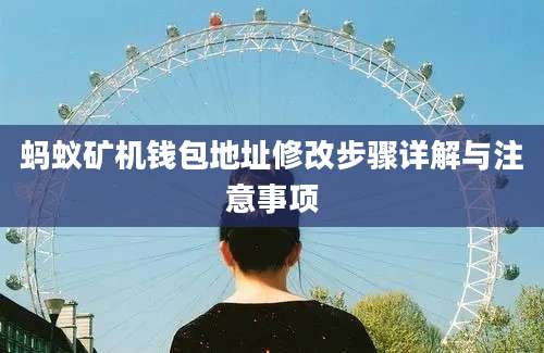 蚂蚁矿机钱包地址修改步骤详解与注意事项