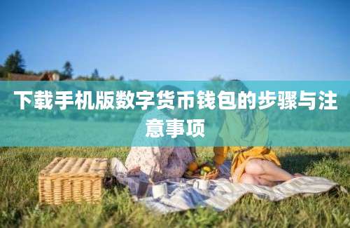 下载手机版数字货币钱包的步骤与注意事项