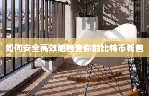如何安全高效地检查你的比特币钱包