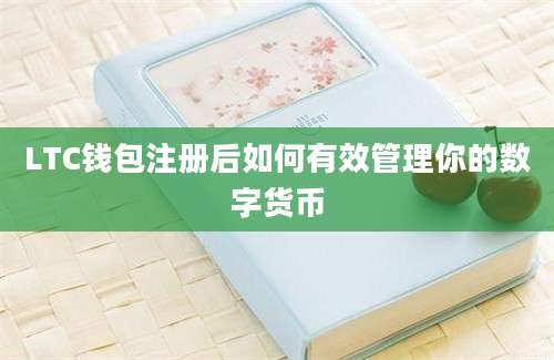 LTC钱包注册后如何有效管理你的数字货币