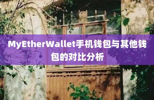 MyEtherWallet手机钱包与其他钱包的对比分析