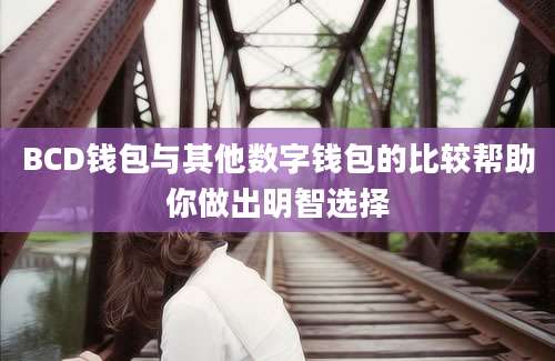 BCD钱包与其他数字钱包的比较帮助你做出明智选择