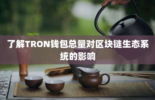 了解TRON钱包总量对区块链生态系统的影响
