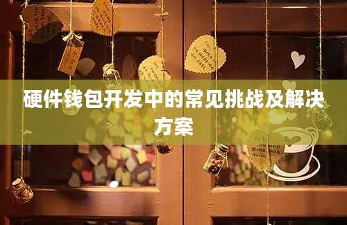 硬件钱包开发中的常见挑战及解决方案