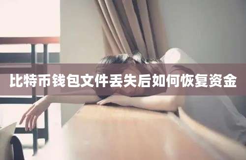 比特币钱包文件丢失后如何恢复资金