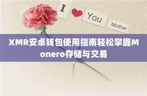 XMR安卓钱包使用指南轻松掌握Monero存储与交易