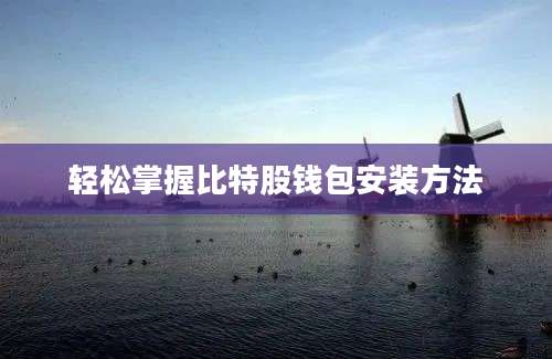 轻松掌握比特股钱包安装方法
