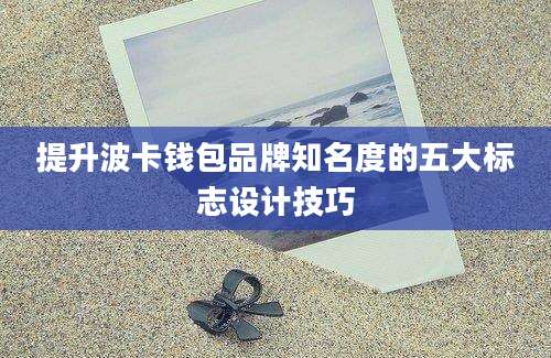 提升波卡钱包品牌知名度的五大标志设计技巧