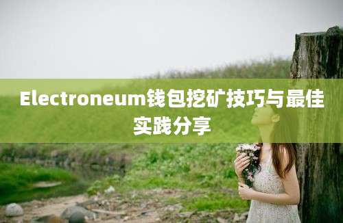 Electroneum钱包挖矿技巧与最佳实践分享