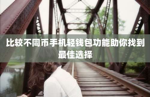 比较不同币手机轻钱包功能助你找到最佳选择